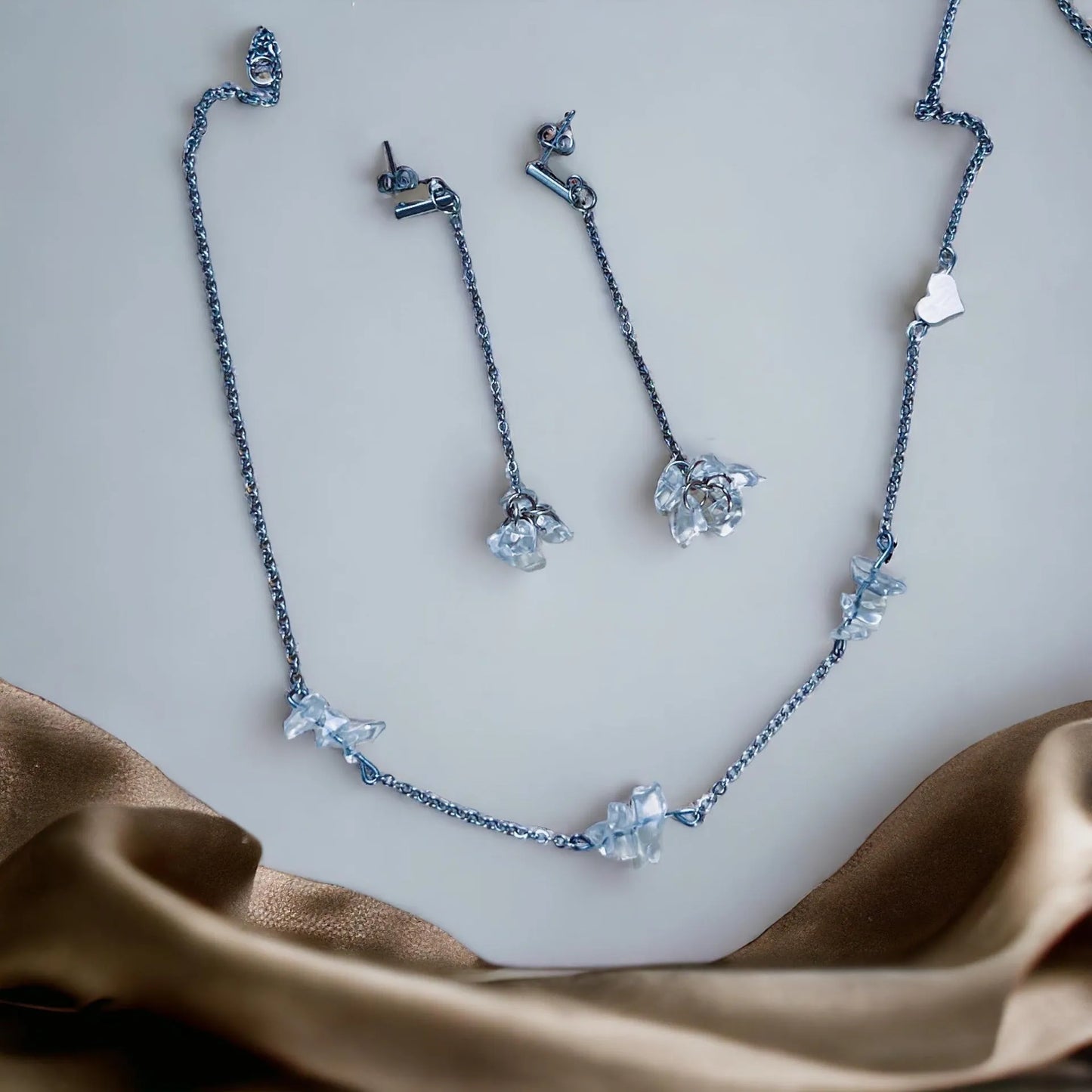 set z číreho krištáľu S256 - HARAKKA JEWLS