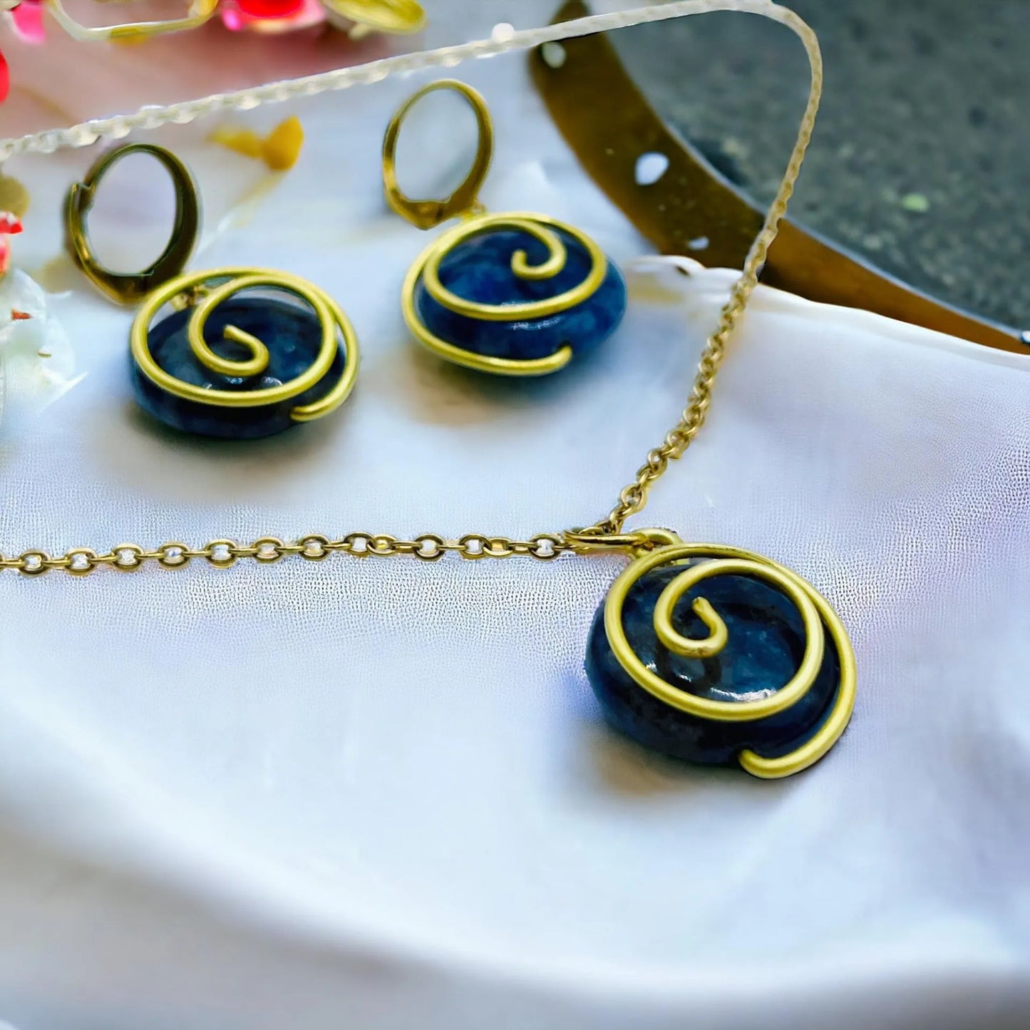 set Lapis Lazuli S360 - HARAKKA JEWLS