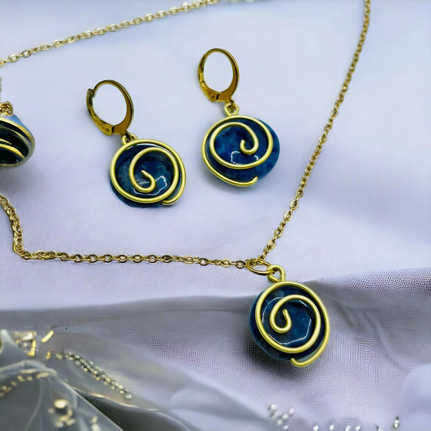 set Lapis Lazuli S360 - HARAKKA JEWLS