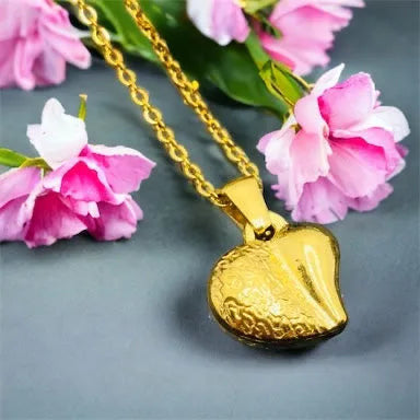 Jana heart pendant in gold design 1002288