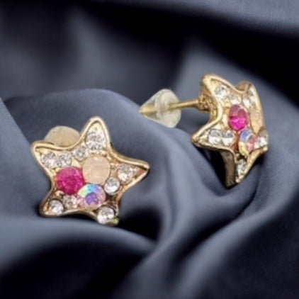 Náušnice Hviezdičky s Kamienkami – Očarujúci Lesk a Jemnosť náušnice Star Crystal 1002007