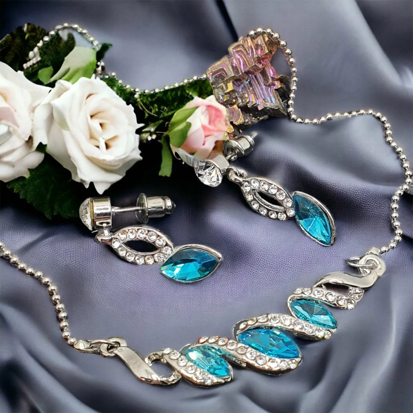 QUEEN set Sweet Blue Silver 2000239