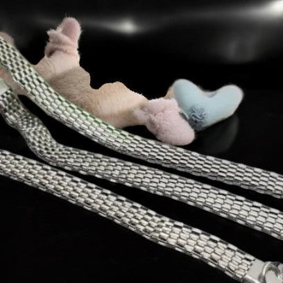 et Chuanita – elegantný strieborný náhrdelník a náramok z chirurgickej ocele, talizman Mokoš pre ochranu, rovnováhu a vnútornú stabilitu