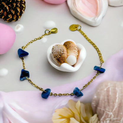 Lapis Lazuli Bracelet - Royal Blue for Wise Souls | N83