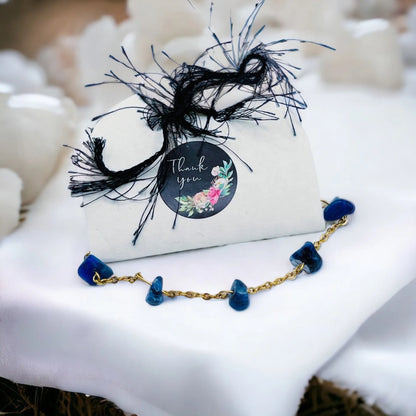 Lapis Lazuli Bracelet - Royal Blue for Wise Souls | N83
