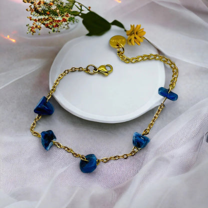 Lapis Lazuli Bracelet - Royal Blue for Wise Souls | N83