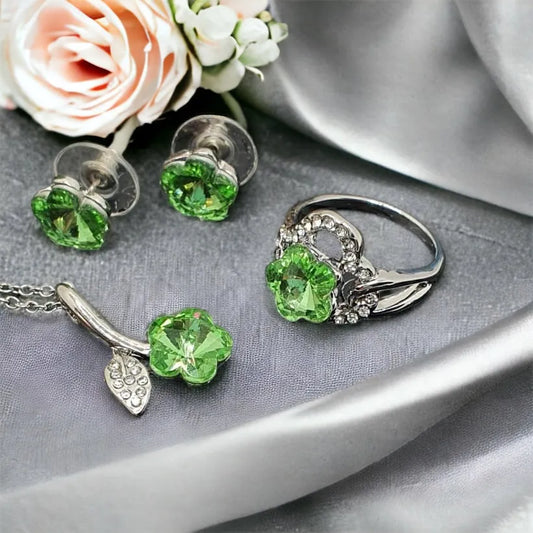 QUEEN set Green Flower 1000244