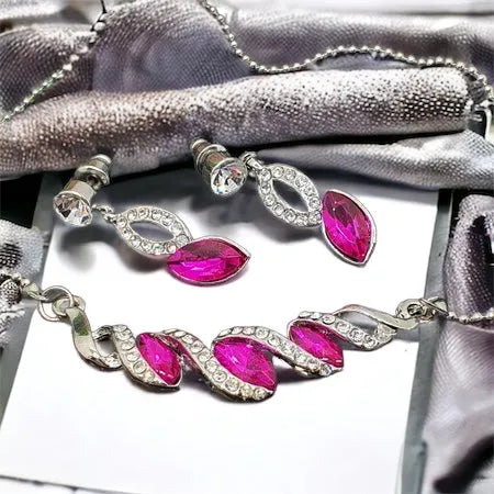 QUEEN set Pink Silver 2000238