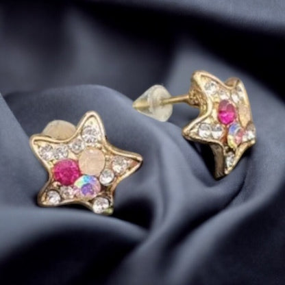 Náušnice Hviezdičky s Kamienkami – Očarujúci Lesk a Jemnosť náušnice Star Crystal 1002007