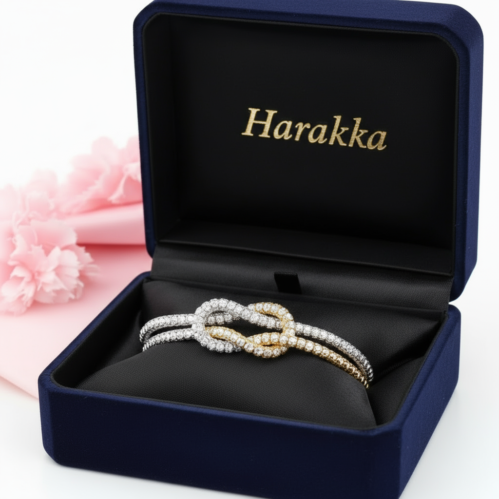 Náramok Bielych Perál Jasnosti pletený s jemnými korálikmi NH2 Harakka Jewls