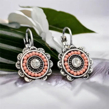 Earrings with Pink Beads – Delicateness and Elegance in One earrings Romana pink 1002115