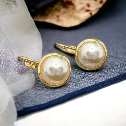 Zlaté náušnice s jemnou perlou – nadčasová elegancia pre váš štýl náušnice Golden Pearl 2020110015