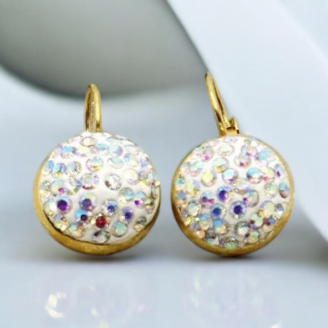 earrings with rainbow stones 1002153