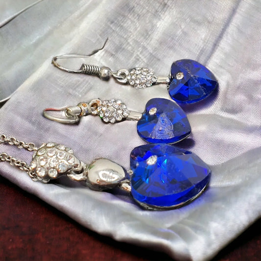 QUEEN set Heart Dark Blue 1000446