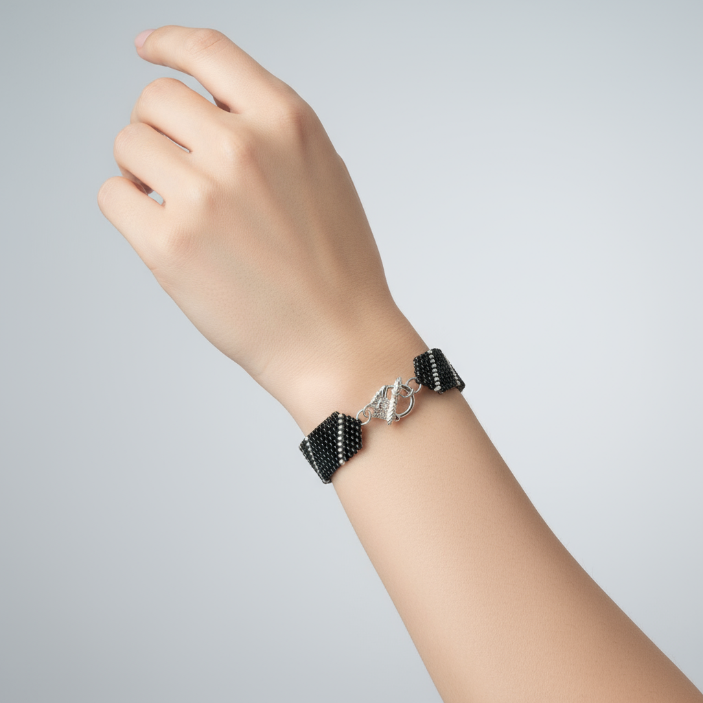 Náramok Tieňová Cesta — sila, ochrana a vnútorný pokoj