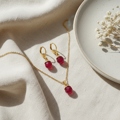 Harakka chalcedón set - flat lay 2