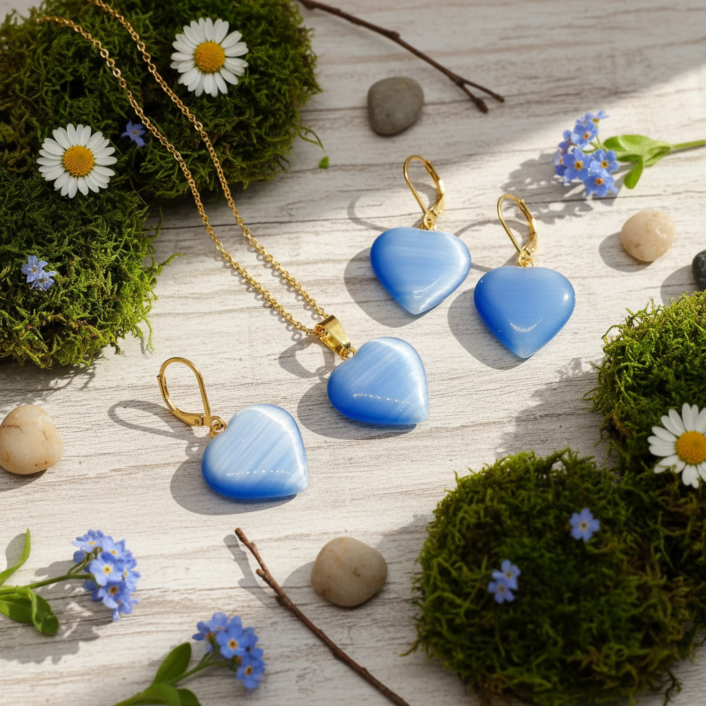 Harakka Jewels – Blue Heart, prírodné pozadie
