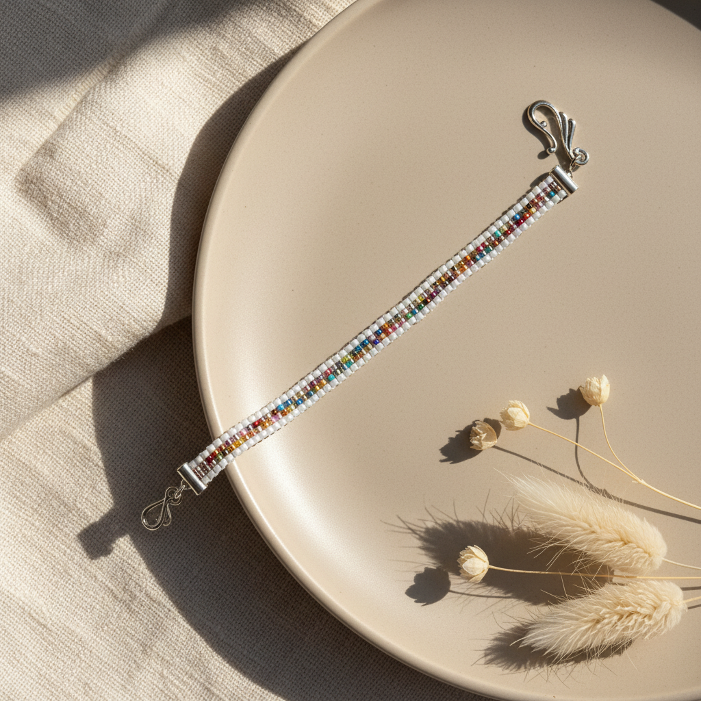 Harakka Jewels – luxusný flat lay náramok