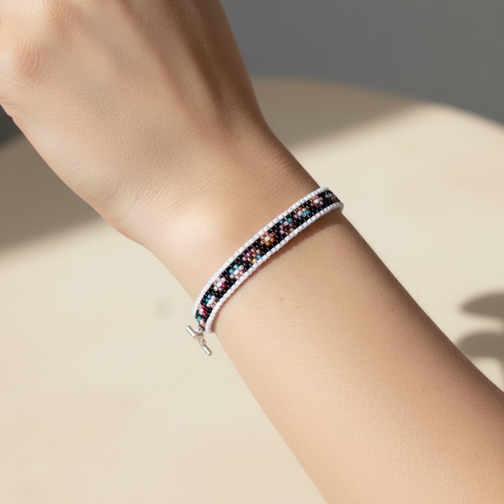 Harakka – modelka slim loom náramok