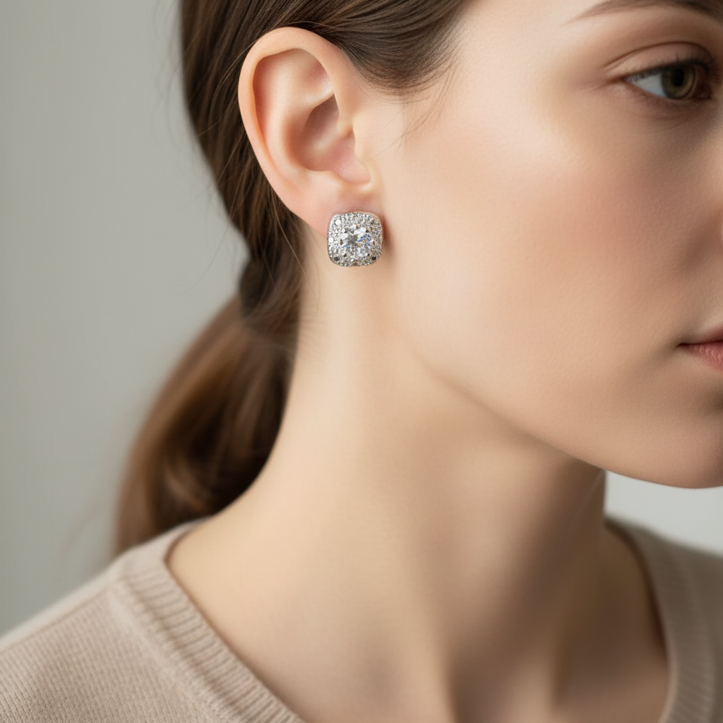 Na modelke – náušnice Luna