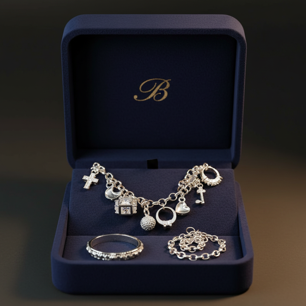 Set s príveskami 1000039 – luxusné balenie v elegantnej šperkovnici | HARAKKA Jewls
