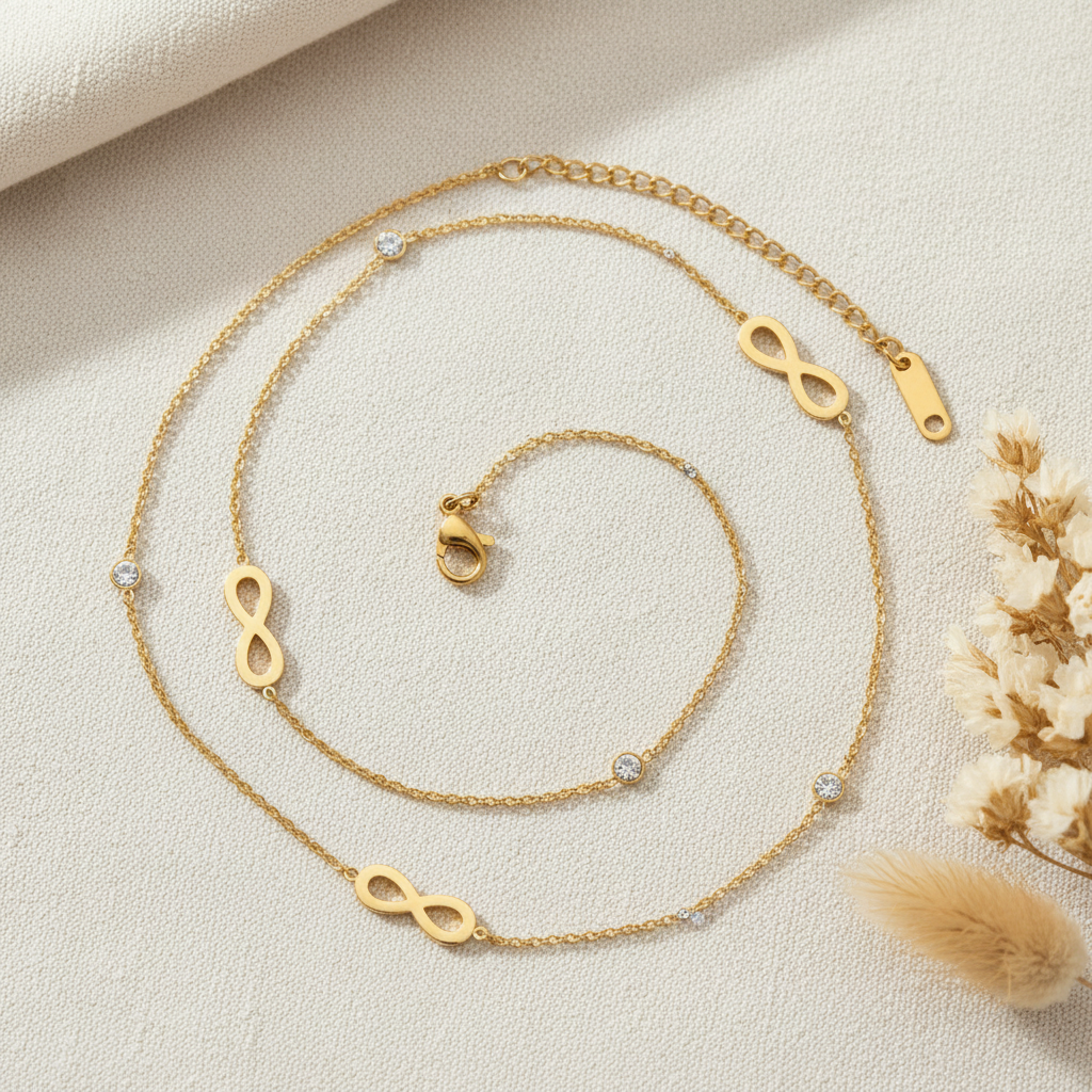 Luxusný flat lay – Harakka Jewls