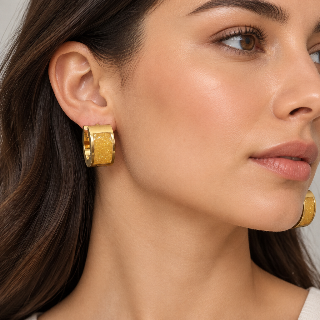 Náušnice SISI A12 na modelke