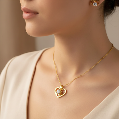 Na modelke – detail krku