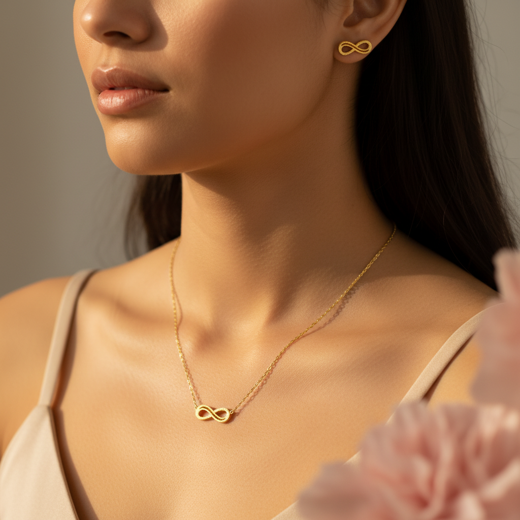 Na modelke – detail krku