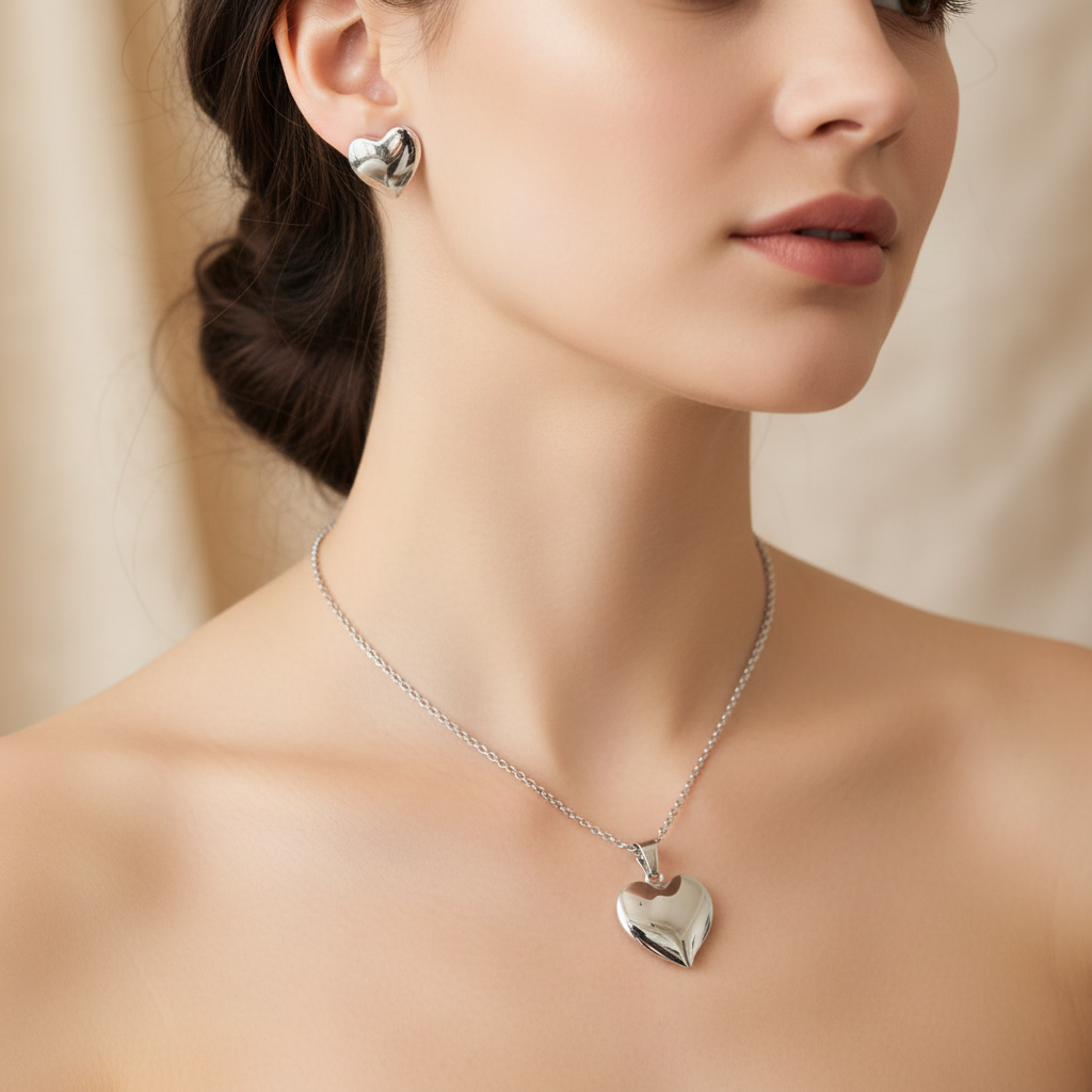 Na modelke – detail krku
