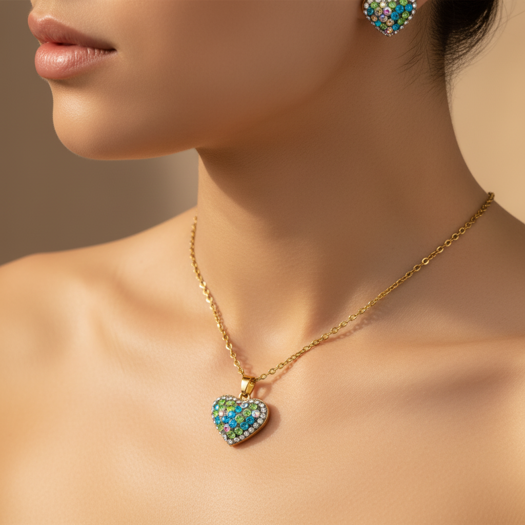 Na modelke – detail krku