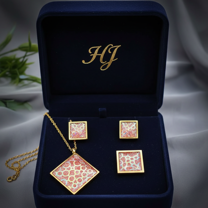 Queen Set Kocky Pink – šperkovnica HJ