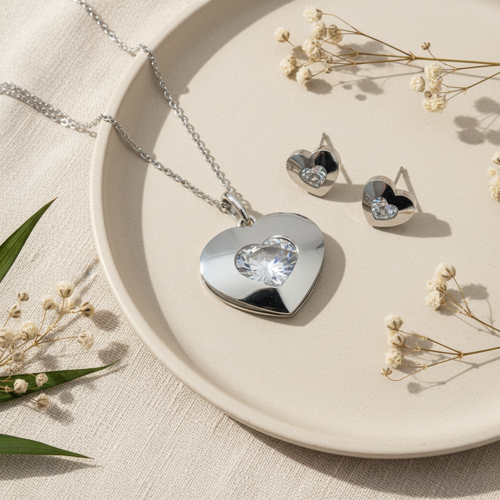 Queen Set Srdce – Harakka luxusný štýl
