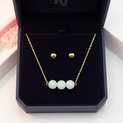 Set s náušnicami – šperkovnica HJ