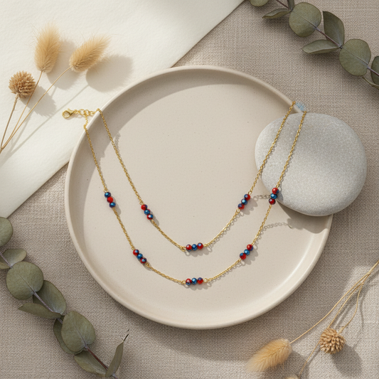 Zlatý Dotyk Set – Harakka luxusný flat lay