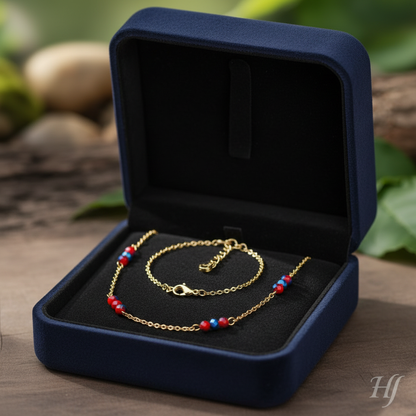Zlatý Dotyk Set – luxusná šperkovnica